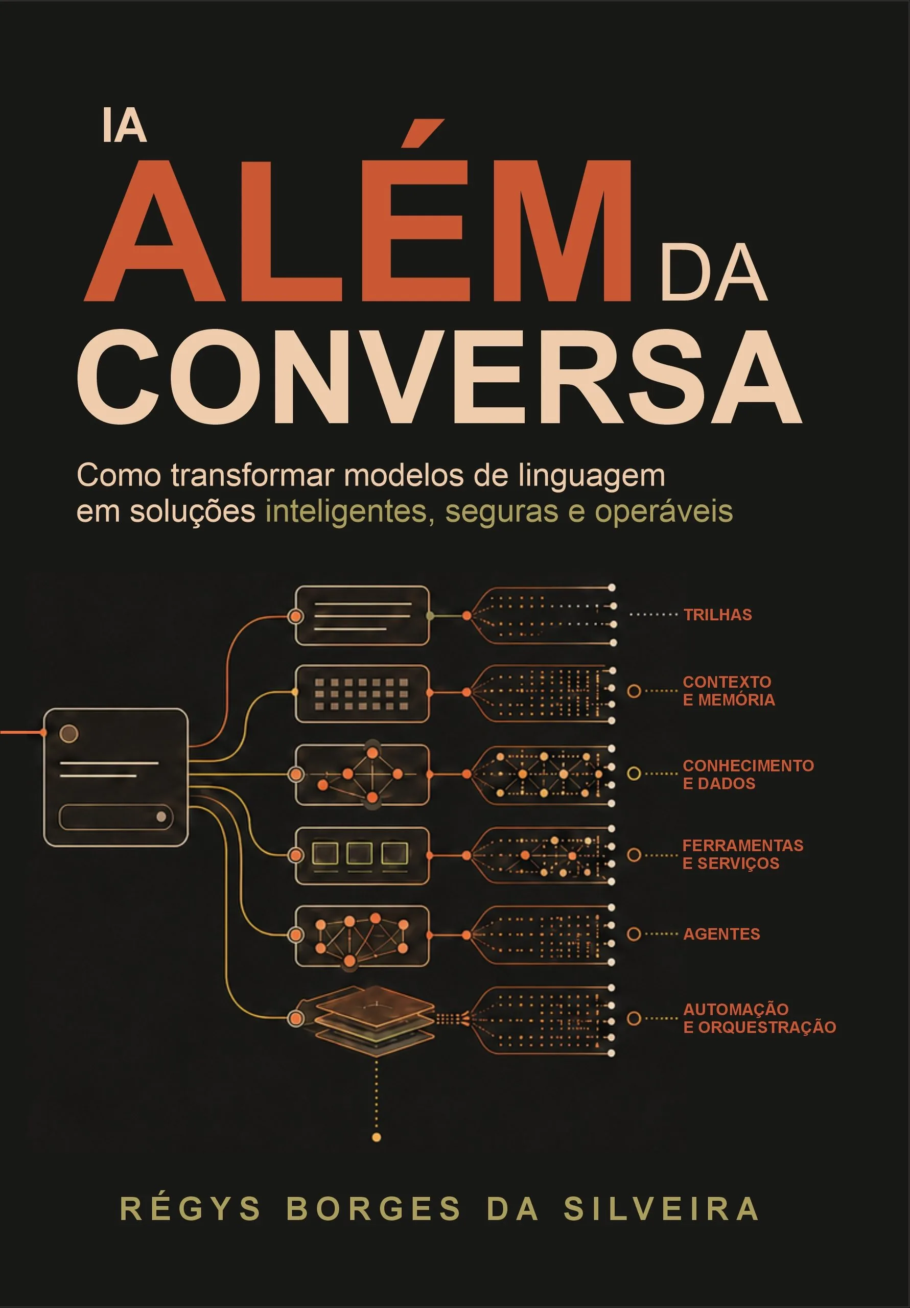 Book cover: IA Além da Conversa