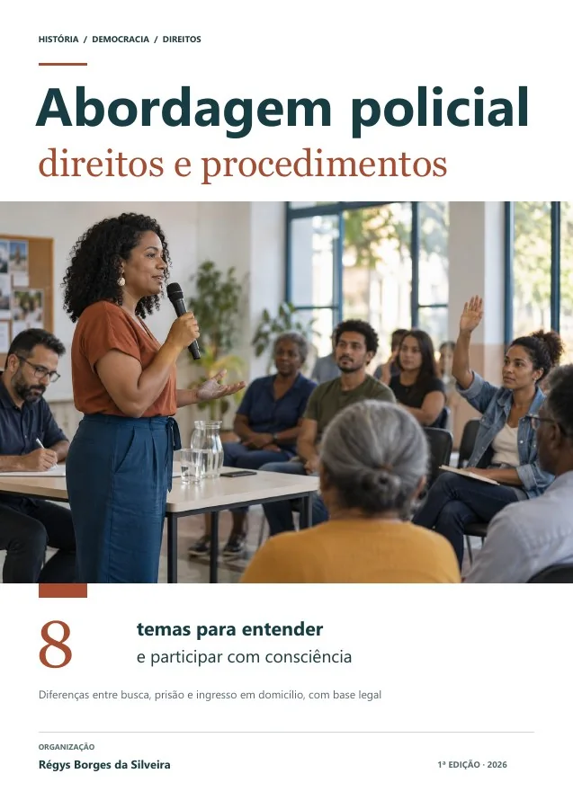 Capa de Abordagem policial: direitos, procedimentos e canais de controle