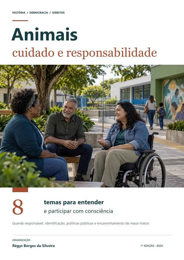 Capa de Animais e responsabilidade: cuidado, proteção e convivência