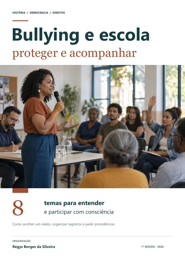 Capa de Bullying e cyberbullying: proteção, registro e resposta da escola