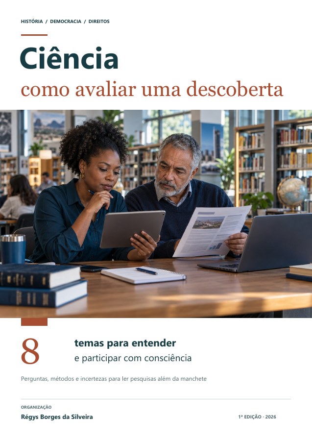 Capa da cartilha Ciência: como avaliar uma descoberta