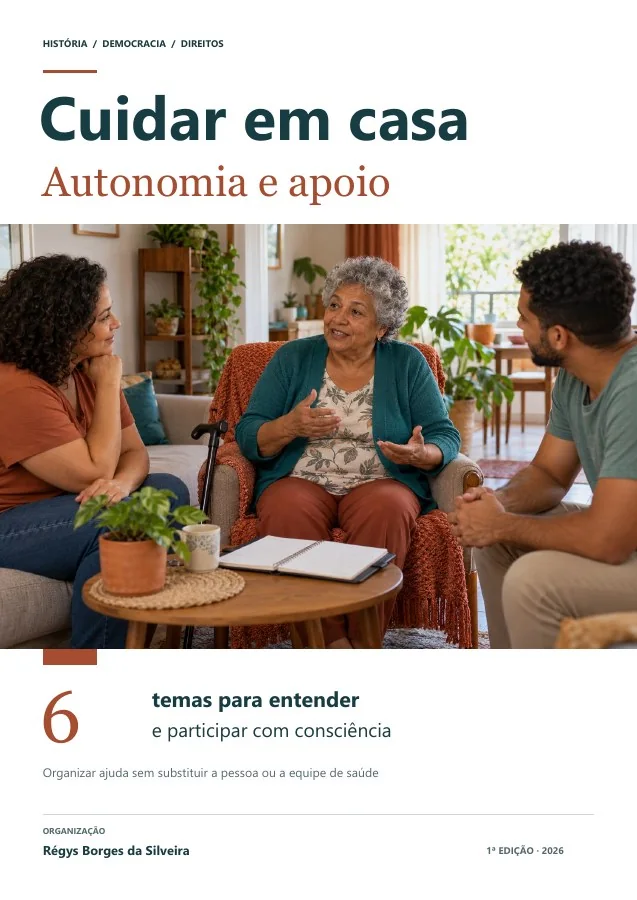 Capa de Cuidar de alguém em casa: autonomia, rotina e rede de apoio