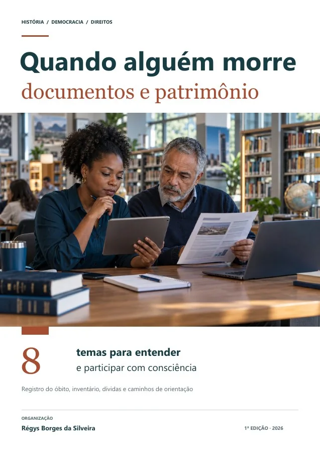 Capa de Quando alguém morre: documentos, patrimônio e próximos passos
