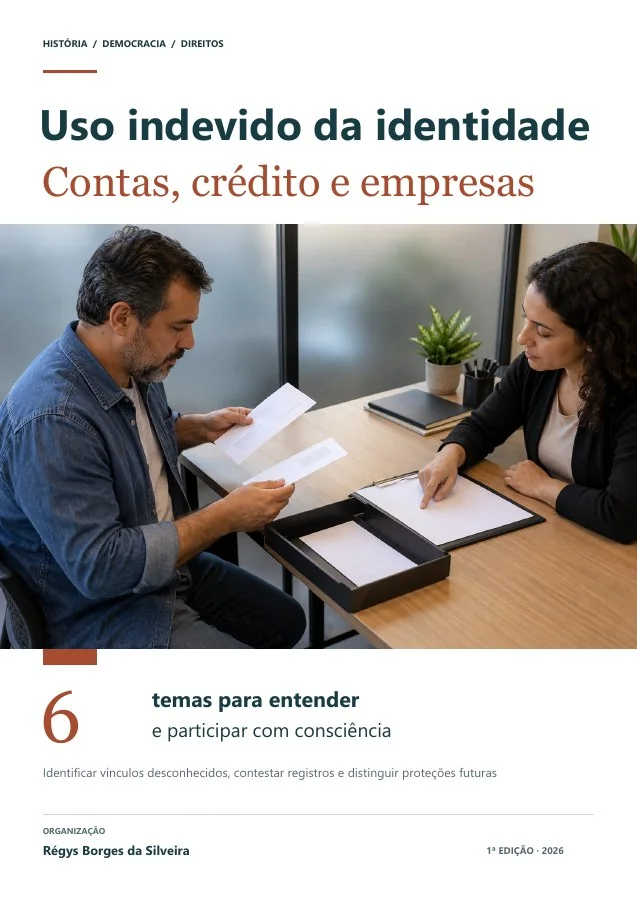 Capa de Uso indevido da identidade: contas, empréstimos e empresas