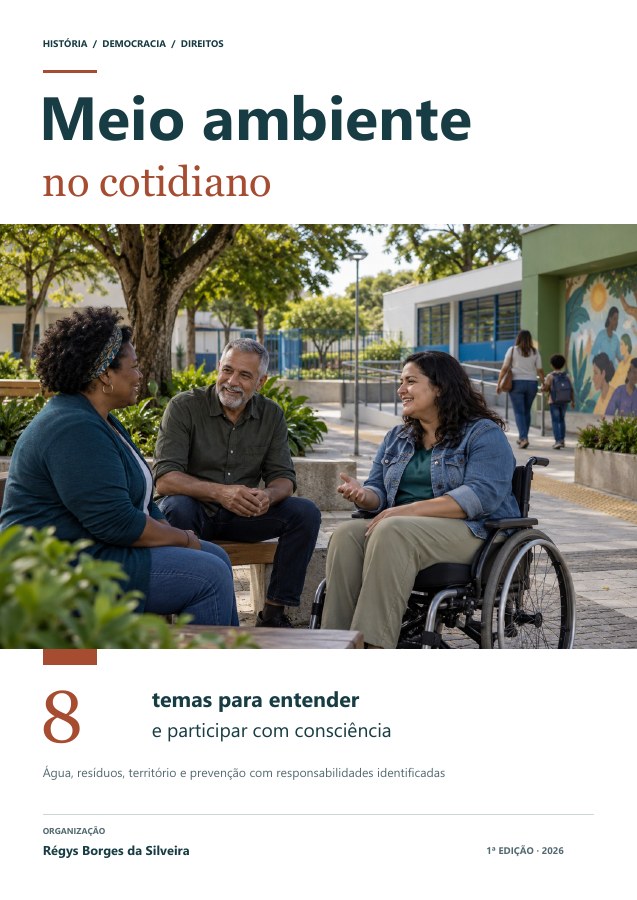 Capa da cartilha Meio ambiente no cotidiano
