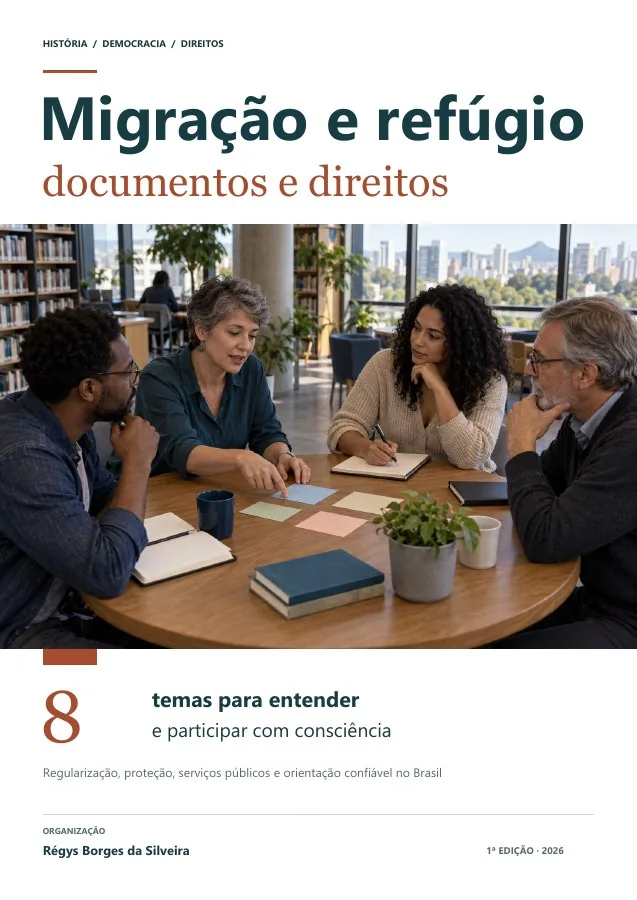 Capa de Migração e refúgio: documentos, direitos e acolhimento