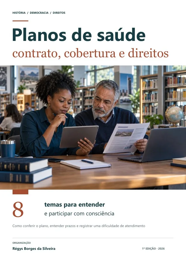 Capa de Planos de saúde: contrato, cobertura e reclamações
