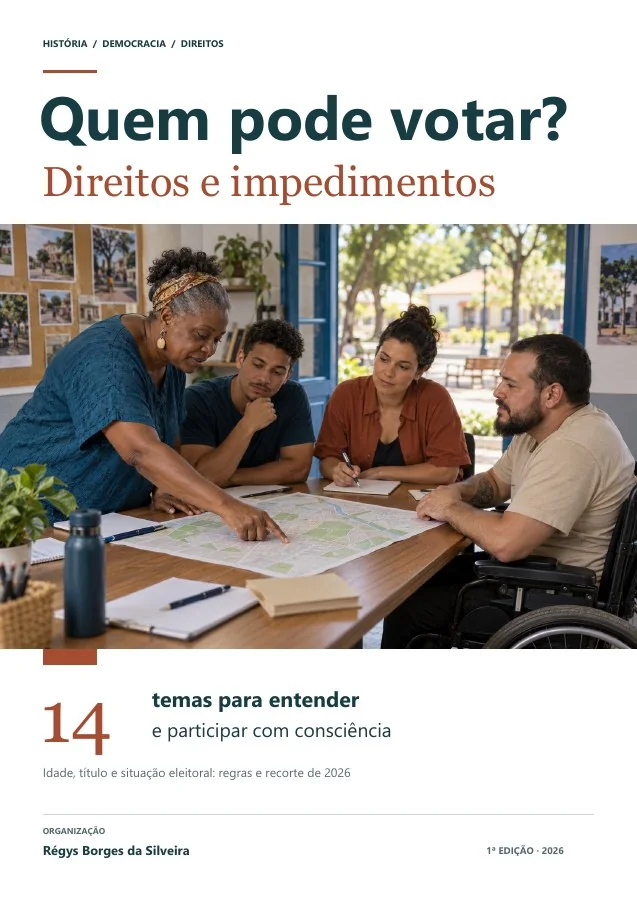 Capa de Quem pode votar? Direitos, impedimentos e situação eleitoral