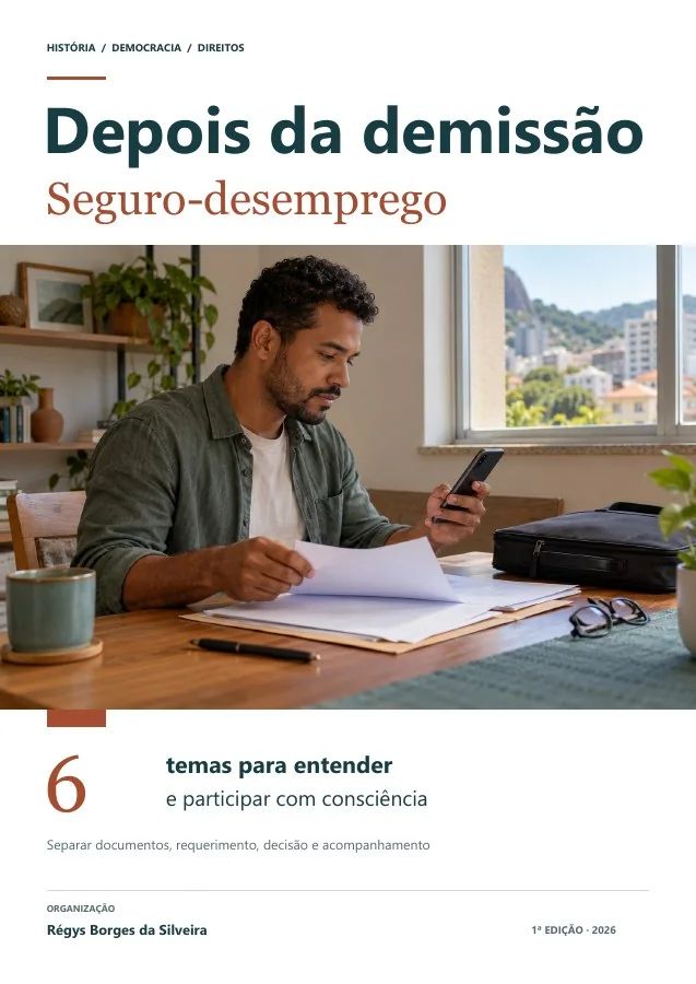 Capa de Depois da demissão: seguro-desemprego e acompanhamento de direitos